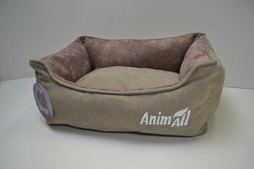 АнимАлл 6882 Лежак Nena S VELOURS BEIGE (45x35x16) tplx147327 фото