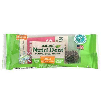 Nylabone Nutri Dent Natural НІЛАБОН НУТРІ ДЕНТ натуральні жувальні ласощі для чищення зубів для собак spc18214842750 фото