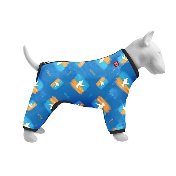 Вітровка для собак WAUDOG Clothes, малюнок "Прапор", S30, В 57-59 см, С 44-46 см clr5331-0229 фото
