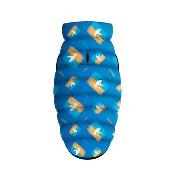 Курточка для собак WAUDOG Clothes малюнок "Прапор", S40, В 52-55 см, С 36-39 см clr5738-0229 фото