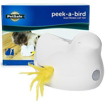 PetSafe Peek-a-Bird Electronic Cat Toy ПЕТСЕЙФ ПТАШКА інтерактивна іграшка для котів spc729849169620 фото