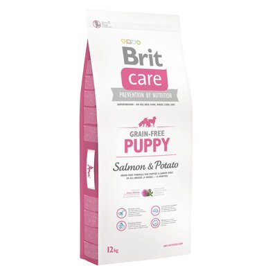 Brit Care GF Puppy Salmon та Potato 12 kg (д/цуценят) 1111141740 фото