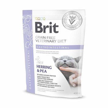 Brit GF Veterinary Diets Cat Gastrointestinal 400 g szr170964/528431 фото