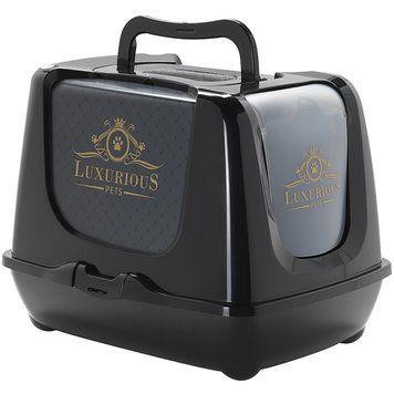 Moderna Trendy Cat Luxurious МОДЕРНА ЛАКШЕРИЗ закритий туалет для котів з вугільним фільтром та совком spc5412087013100 фото