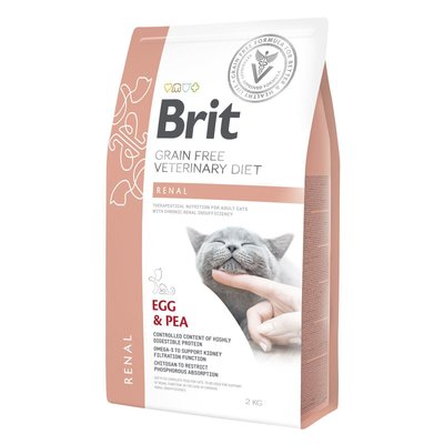 Brit GF Veterinary Diets Cat Renal 2 kg 1111152747 фото