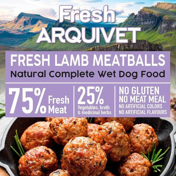 Arquivet Fresh фрикадельки з ягням 8435117891463 фото