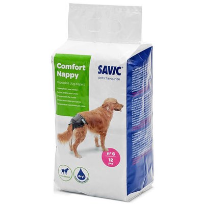 Savic Comfort Nappy САВІК КОМФОРТ НАДПІ памперси для собак 5411388033900 фото