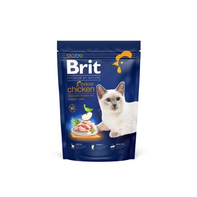 Brit Premium by Nature Cat Indoor 800 g (д/котів, що мешкають у приміщенні, з куркою) 1111167465 фото