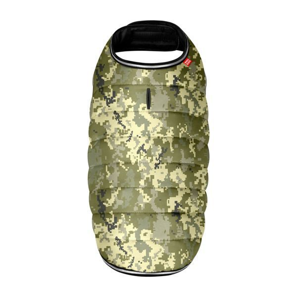 Курточка-накидка для собак WAUDOG Clothes, малюнок "Мілітарі", XS, А 26 см, B 33-41 см, С 18-26 см clr502-4026 фото