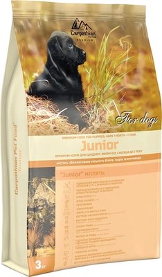 Carpathian Pet Food – Junior Dog 3 кг 4820111140862 фото
