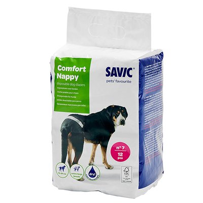 Savic Comfort Nappy САВІК КОМФОРТ НАДПІ памперси для собак 5411388338600 фото