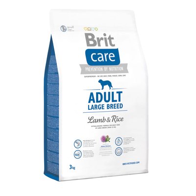 Brit Care Adult Large Breed Lamb and Rice 3 kg (д/собак вагою від 25 кг) 1111116366 фото