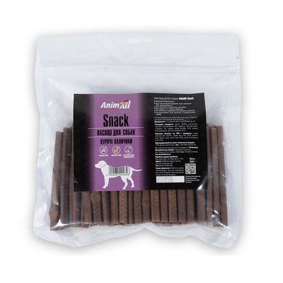 AnimAll Snack курячі палички для собак 500 г, 02606 160800 фото