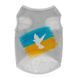 Майка для собак WAUDOG Clothes малюнок "Прапор", сітка, XS, B 26-29 см, C 16-19 см сірий clr300-0229-11 фото 2
