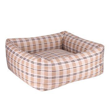 Лежак для Тварин BronzeDog Comfort Квадратний Бежевий L brks1432114 фото