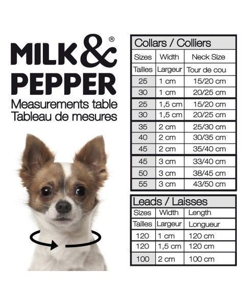 Повідок в смужку для собак Milk&Pepper Heritage hltdg410215 фото