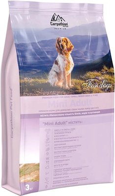 Carpathian Pet Food – Mini Adult Dog 3 кг 4820111140831 фото