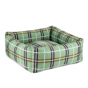 Лежак для Тварин BronzeDog Comfort Квадратний Зелений S brks1412105 фото