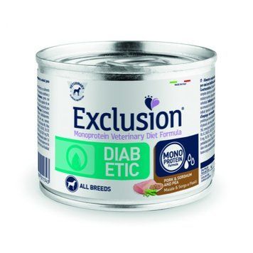 Консерва Exclusion Diabetic зі свининою для собак із цукровим діабетом 200 г 8011259003935 фото