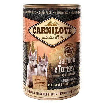 Carnilove Puppy k 400 g з лососем та індичкою для цуценят szr100130/529254 фото