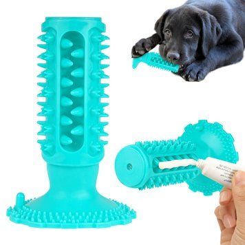 Іграшка для собак Bronzedog PetFun Dental на Присоску з Піщалкою 15 х 10 см M brks0114/Т фото