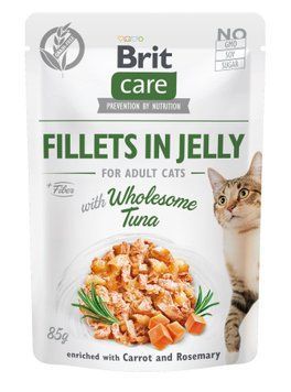 Brit Care Cat pouch 85g філе в желе з тунцем szr100533/0556 фото