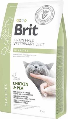 Brit GF Veterinary Diets Cat Diabets 2 kg 1111152755 фото