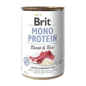 Brit Mono Protein Dog k 400 g з ягнятком та темним рисом szr100833/100053/9728 фото