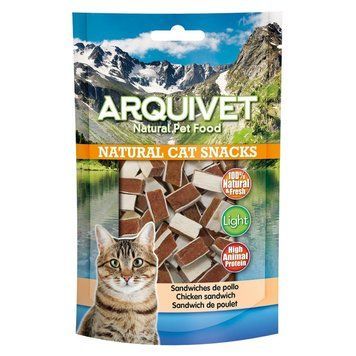 Ласощі Arquivet Бутерброди з куркою 50г arq4206 фото
