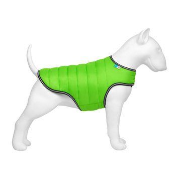 Курточка-накидка для собак AiryVest, S, B 41-51 см, С 25-35 см салатовий clr15425 фото