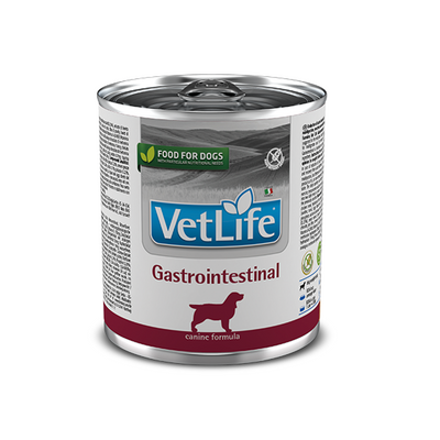 Фарміна дог волог Vet Life Gastrointestinal дієт. харчування, при захворюванні ШКТ, 300 г 02796 160553 фото