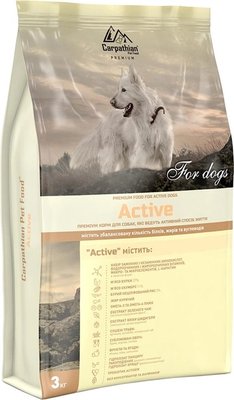 Carpathian Pet Food – Active Dog 3 кг 4820111140879 фото