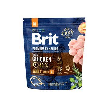 Brit Premium Dog Adult M 1 kg szr170815/6345 фото