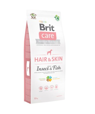 Brit Care Dog Insect Fish корм для собак з комахами та рибою для шкіри та вовни 12 kg 1111167489 фото