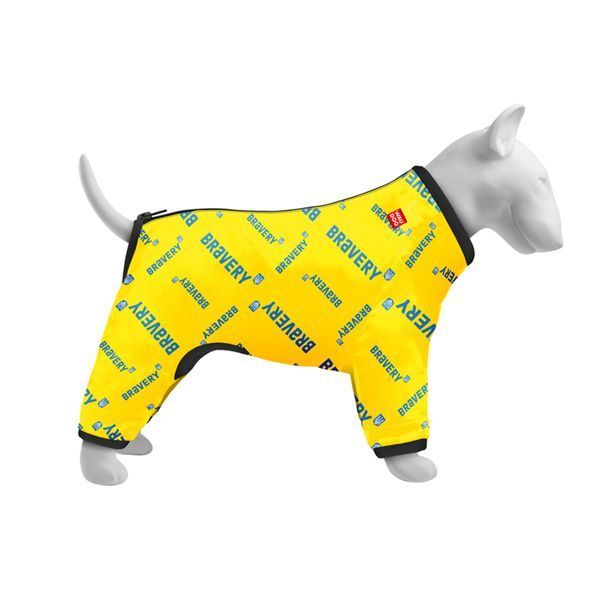 Вітровка для собак WAUDOG Clothes, малюнок "Сміливість", S32, В 47-50 см, С 35-38 см clr5332-0231 фото
