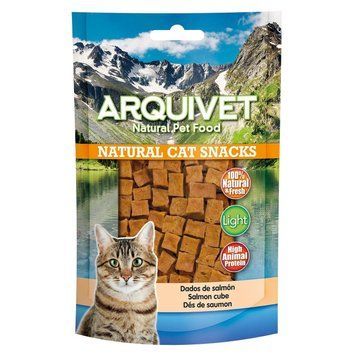 Ласощі Arquivet Сьомга кубиками 50г arq4205 фото