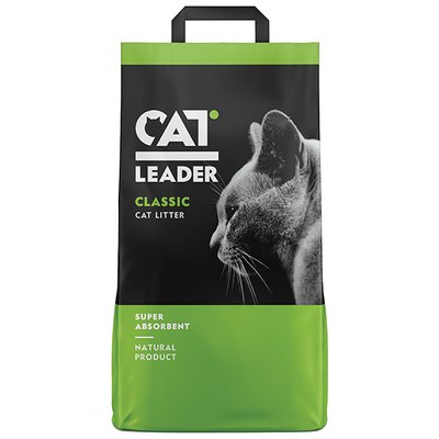 Cat Leader Classic КЕТ ЛІДЕР КЛАСИК супервбираючий наповнювач у котячий туалет 2100049524000 фото