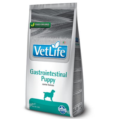 Фарміна дог сух Vet Life Gastrointestinal Puppy дієт. харчування для цуценят, при захворюванні ШКТ, 2 кг 36940 160379 фото