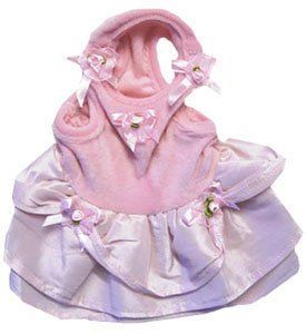 MonkeyDaze Чарівниця (Pink velour dress) рожеве велюрове плаття, одяг для собак 2100038531000 фото