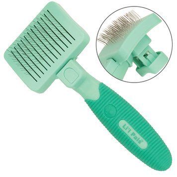 Safari Li`l Pals Self-Cleaning Slicker САФАРІ ЛІТТЛ ПЕЛС СЛІКЕР пуходерка з самоочищенням для цуценят та собак малих порід spc76484621901 фото