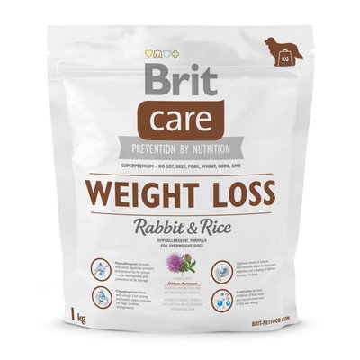 Brit Care Weight Loss Rabbit and Rice 1 kg (д/соб. із зайвою вагою) 1111141760 фото