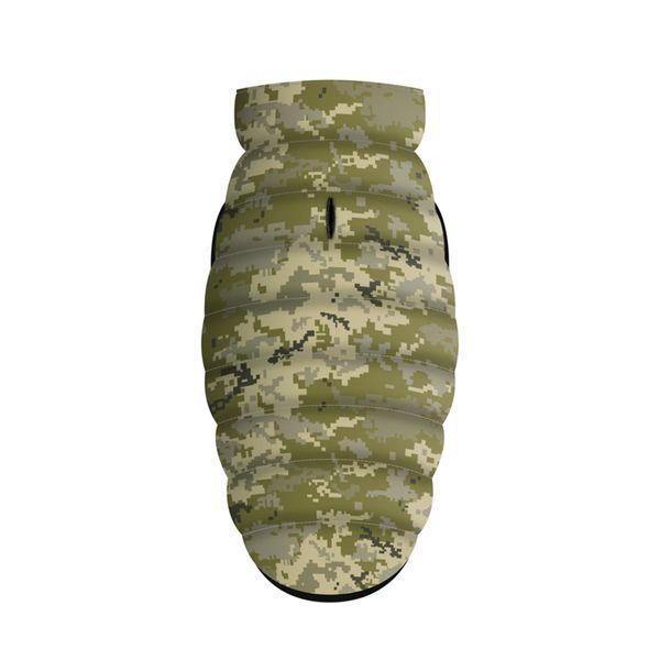 Курточка для собак WAUDOG Clothes, малюнок "Мілітарі", L55, В 77-80 см, С 50-55 см clr411-4026 фото