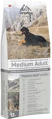 Carpathian Pet Food – Medium Adult Dog 12 кг 4820111140695 фото