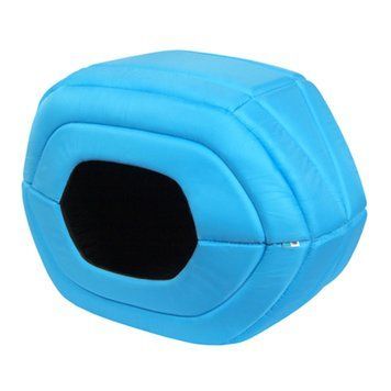 Будиночок для домашніх тварин AiryVest, розмір S, 55*22*34 см блакитний clr00882 фото