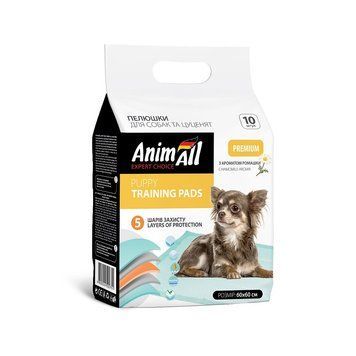 Пелюшки AnimAll 60х60 см з ароматом ромашки/ 10штук tplx147961 фото