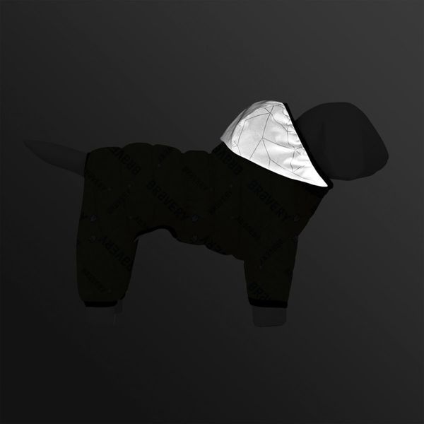 Комбінезон для собак WAUDOG Clothes малюнок "Сміливість", M35, В 59-62 см, С 37-40 см clr5436-0231 фото