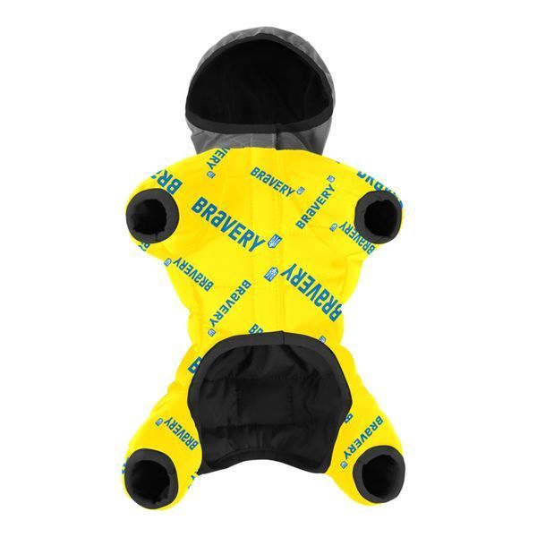 Комбінезон для собак WAUDOG Clothes малюнок "Сміливість", M35, В 59-62 см, С 37-40 см clr5436-0231 фото