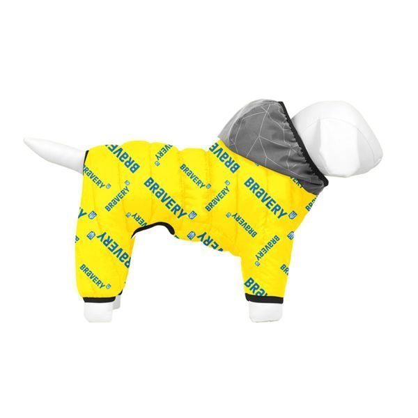 Комбінезон для собак WAUDOG Clothes малюнок "Сміливість", M35, В 59-62 см, С 37-40 см clr5436-0231 фото