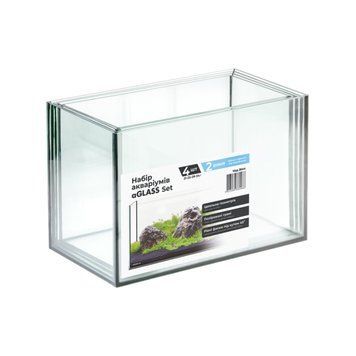 Набір акваріумів aGLASS Set 4 шт (21-25-29-34л) 2644 фото