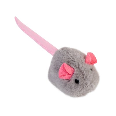 Іграшка для котів Мишка з електронним чіпом GiGwi Melody chaser, штучние хутро, 6 см 75040 фото